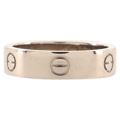 Cartier Love Band Ring 18K White Gold