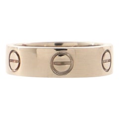 Cartier Love Band Ring 18K White Gold