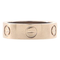 Cartier Love Band Ring 18K White Gold