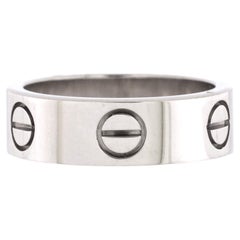 Cartier Love Band Ring 18k White Gold
