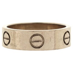 Cartier Love Band Ring 18K White Gold