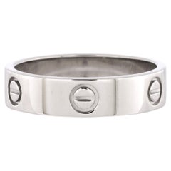 Cartier Love Band Ring Platinum