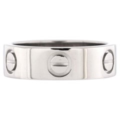 Cartier Love Band-Ring aus Platin