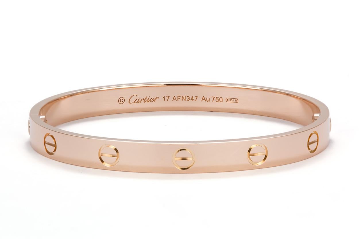 cartier love bracelet serial number crd 094835