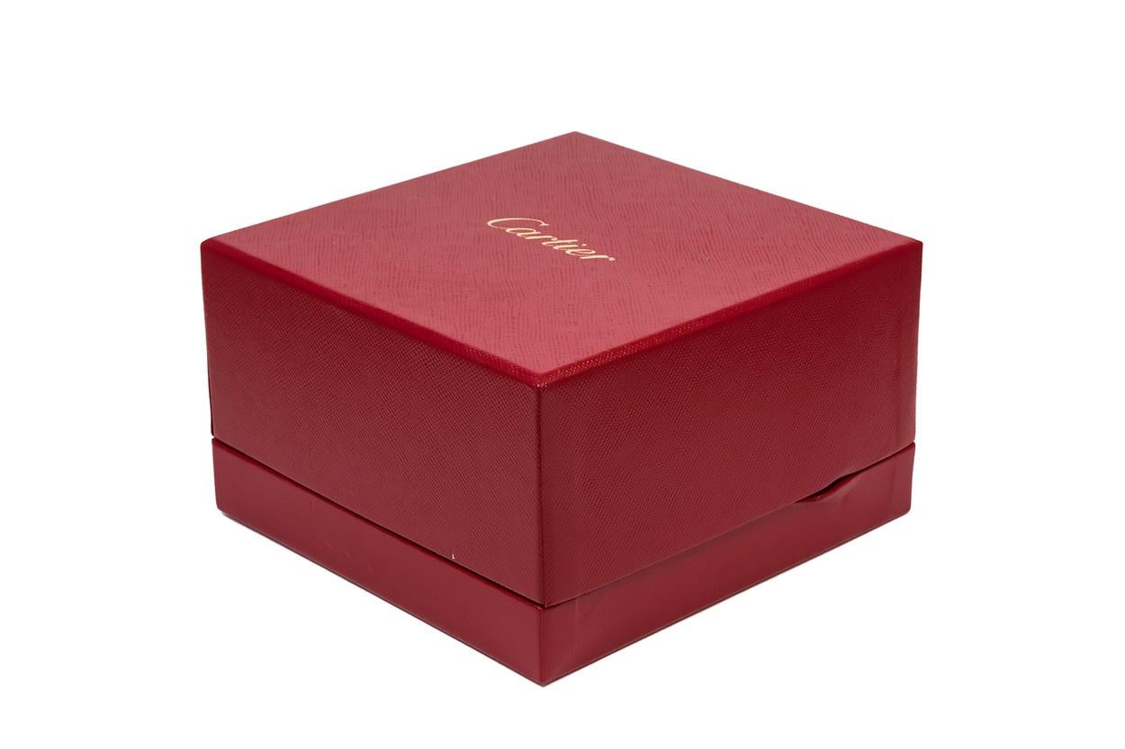 Cartier Love Bangle Bracelet 18 Karat Rose Gold Box and Service Papers 1