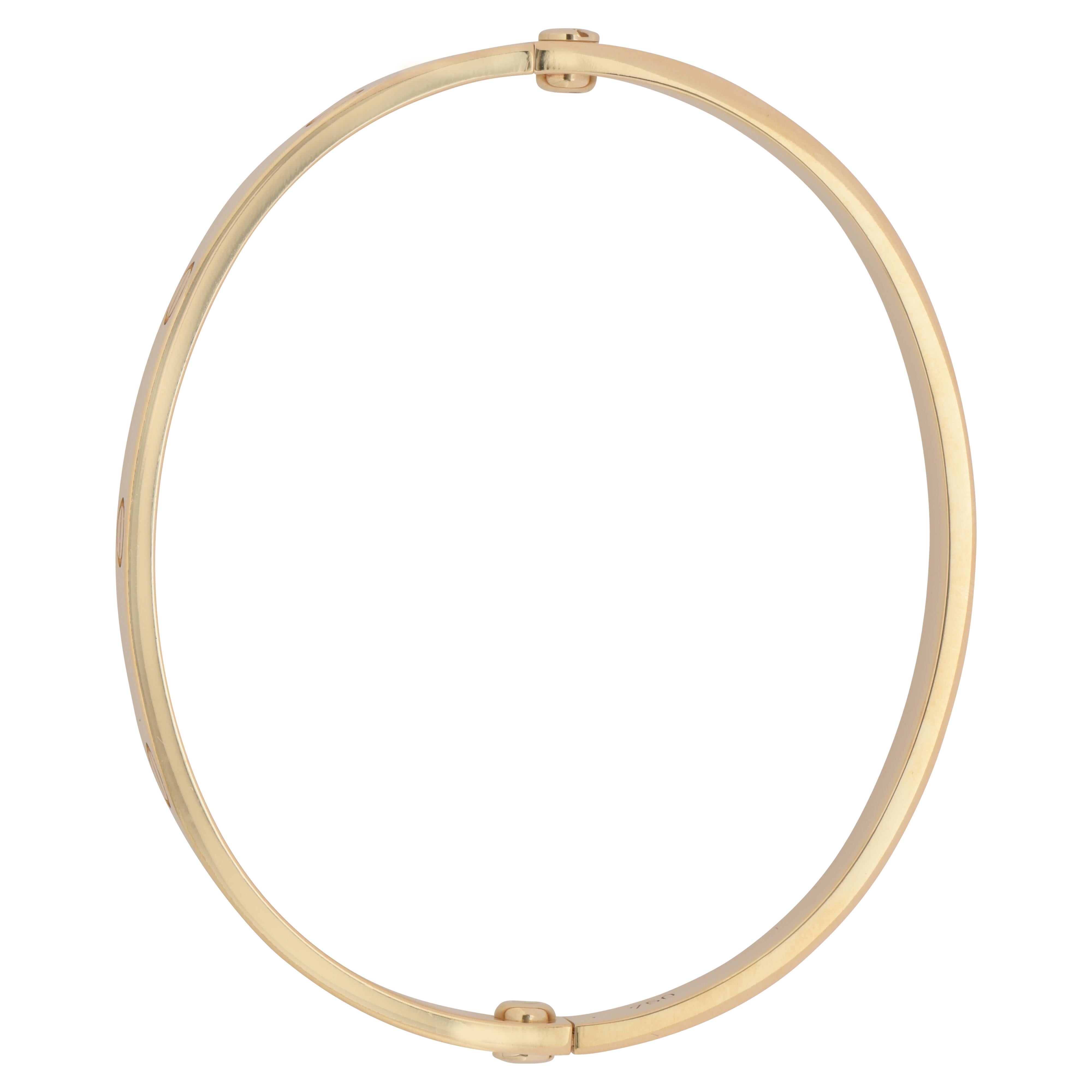 Cartier LOVE Bangle Bracelet (Moderne)