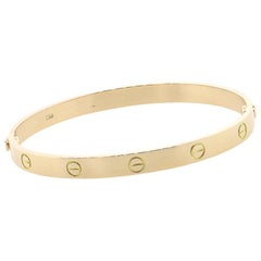 Cartier Love Bangle Bracelet with Screwdriver and Papers