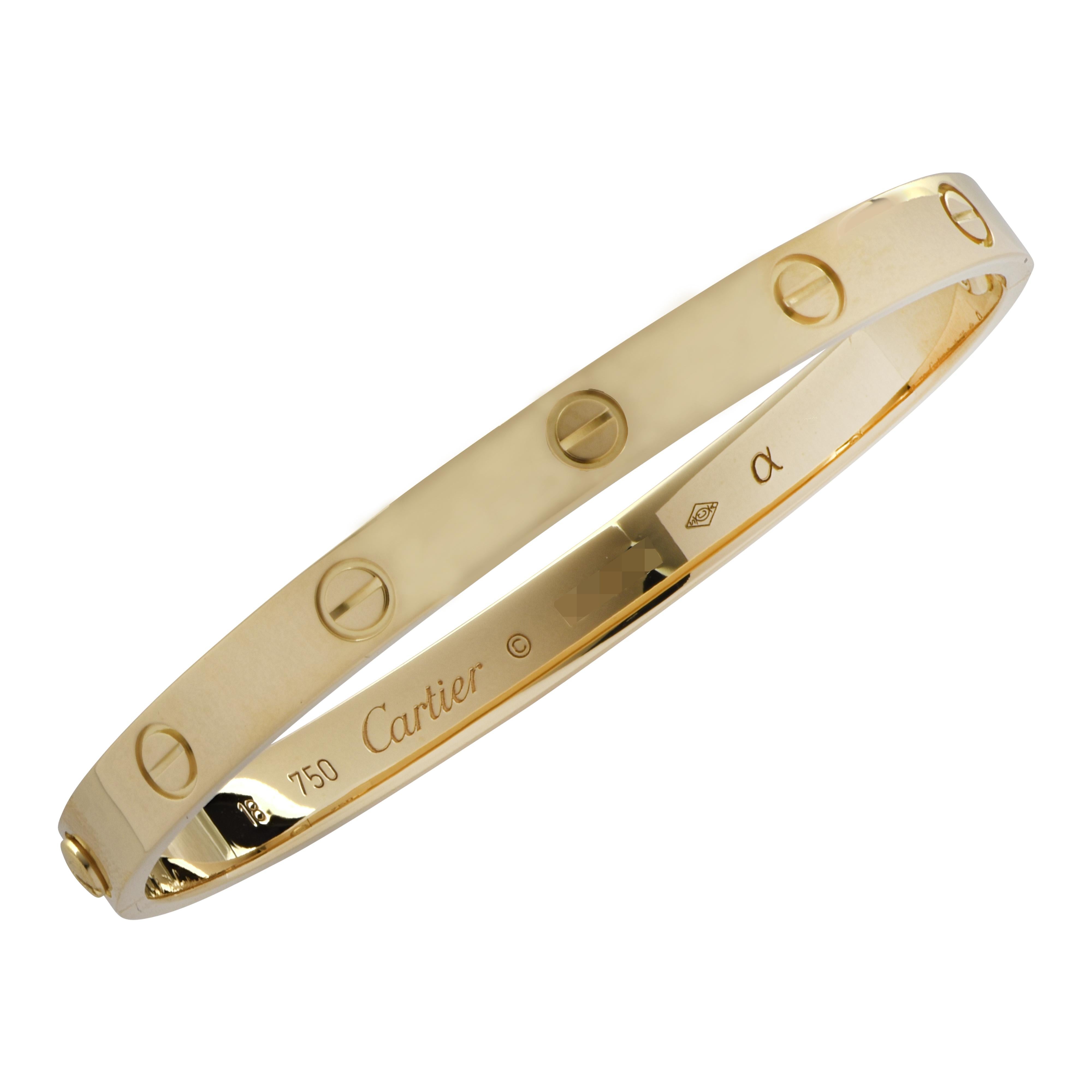 Cartier LOVE Bangle Bracelet