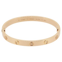 Used Cartier LOVE Bangle Size 17