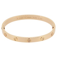 Cartier LOVE Bangle Size 17
