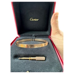 Cartier Love Bracalet - 750 PG - Talla 21 - Juego completo -