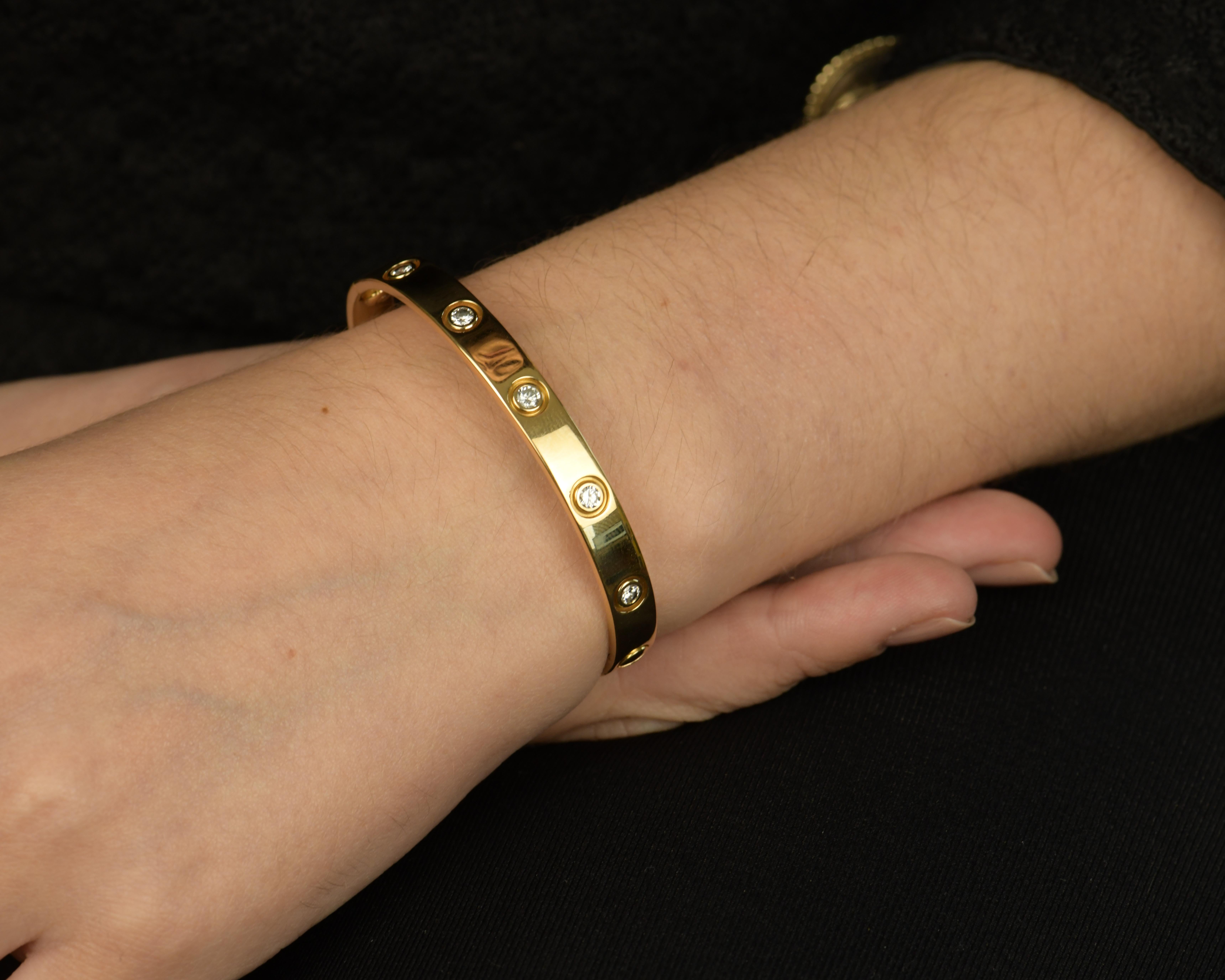 cartier gold love bracelet