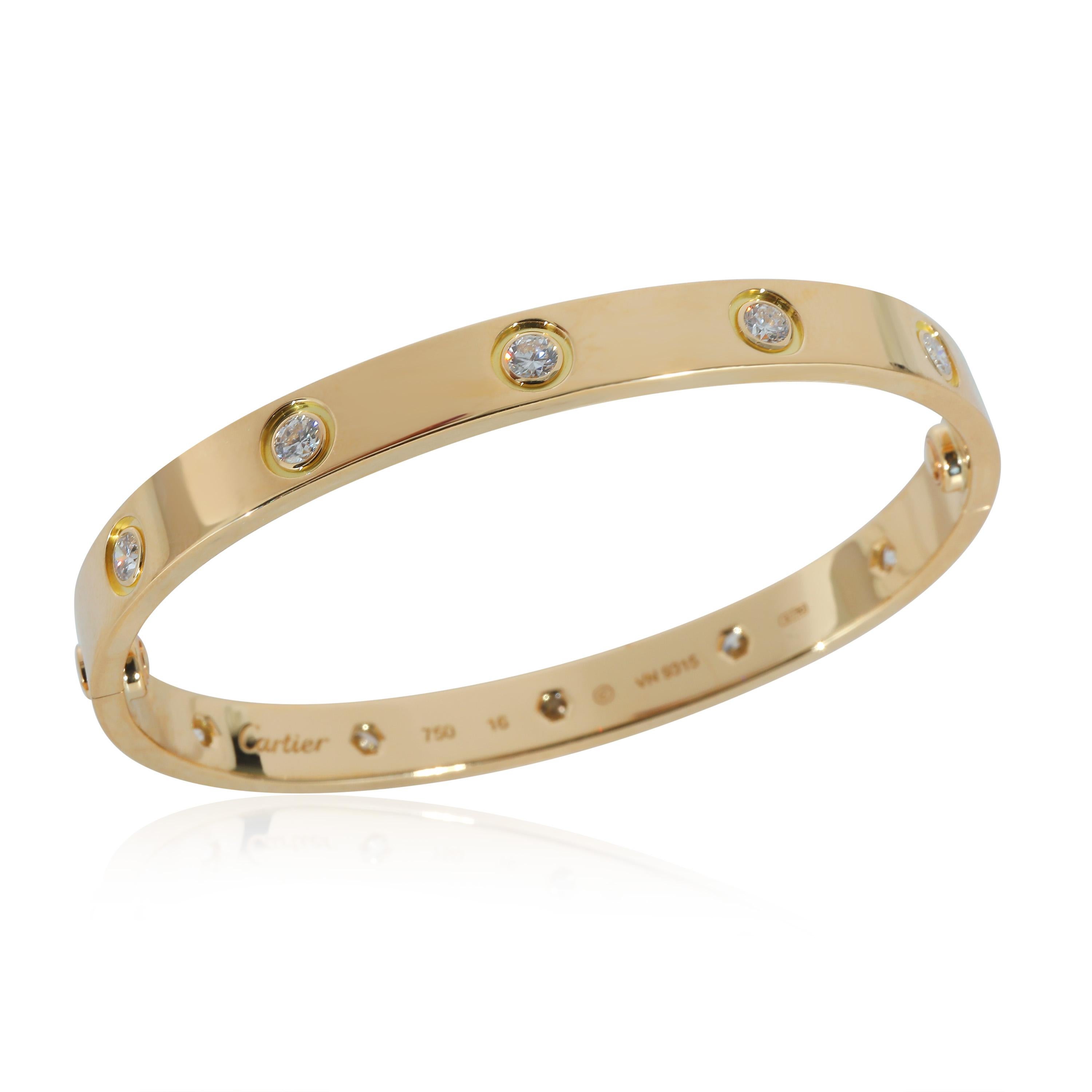 Cartier Love Bracciale con diamanti in oro giallo 18 carati 0,96 CTW

DETTAGLI PRIMARI
SKU: 136846
Titolo dell'inserzione: Cartier Love - Bracciale con diamanti in oro giallo 18 carati 0,96 CTW
Descrizione delle condizioni: La collezione Love di