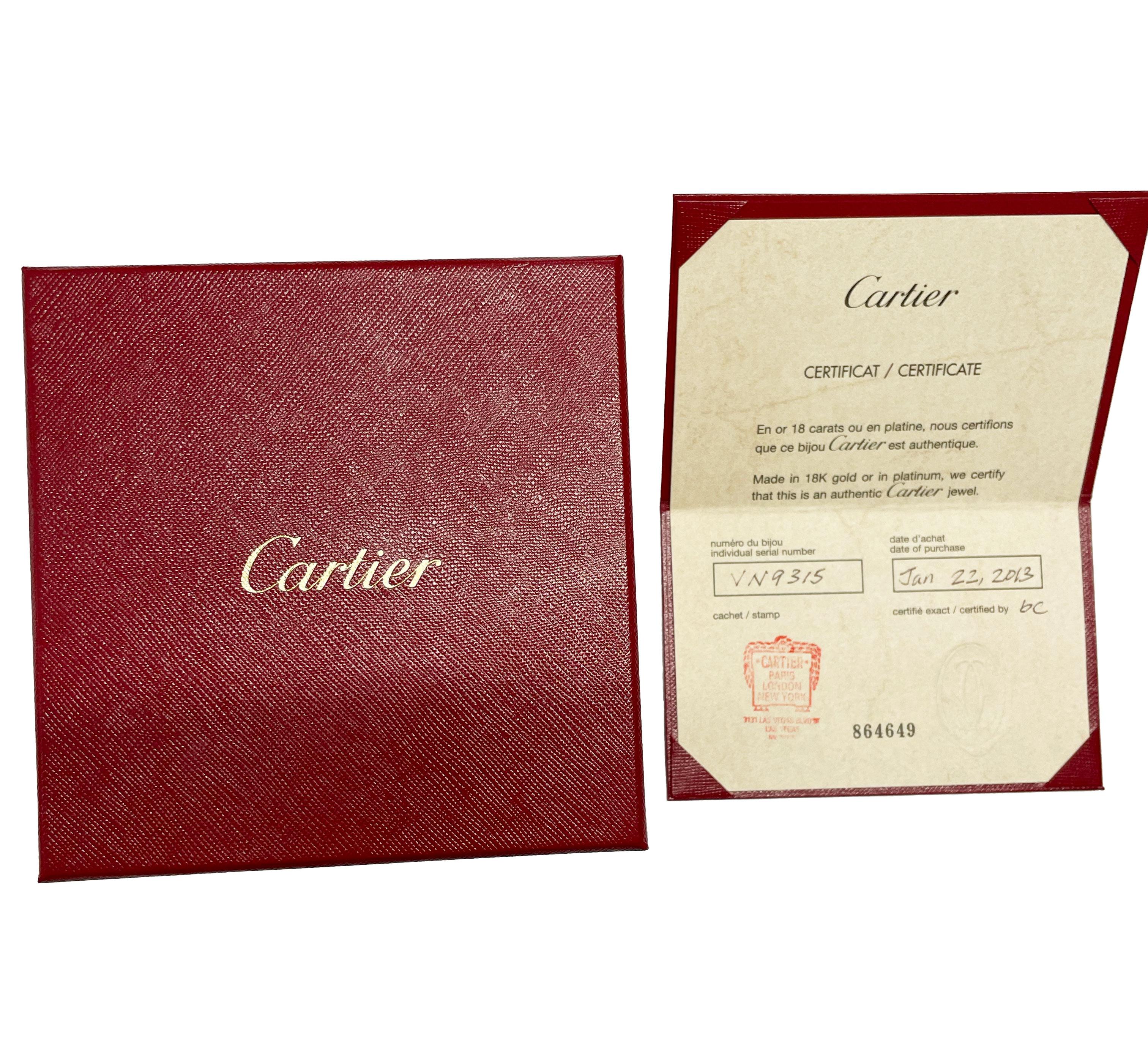 Donna Bracciale Cartier Love, 10 diamanti (oro giallo) in vendita