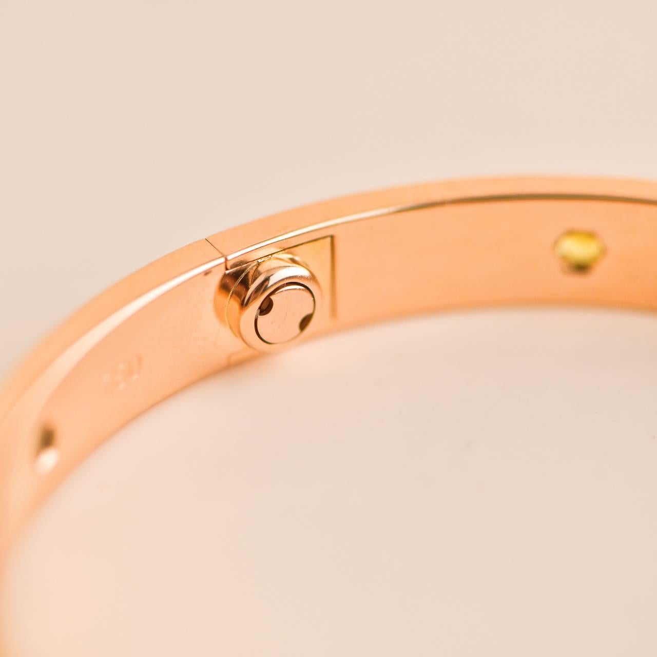 cartier gemstone love bracelet