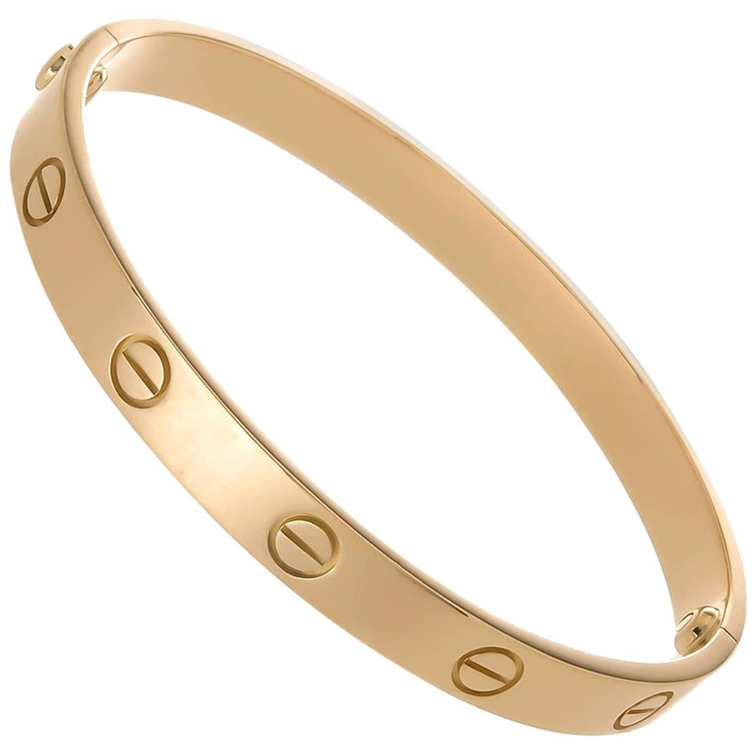 Cartier Love Bracelet 18 Karat Rose Gold