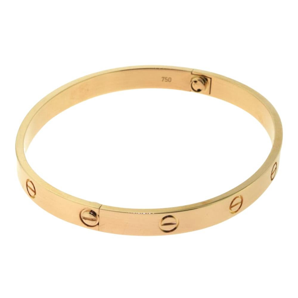 cartier bangle with screw