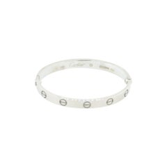 Cartier Love Bracelet 18 Karat Classic Model Size 16 In Stock