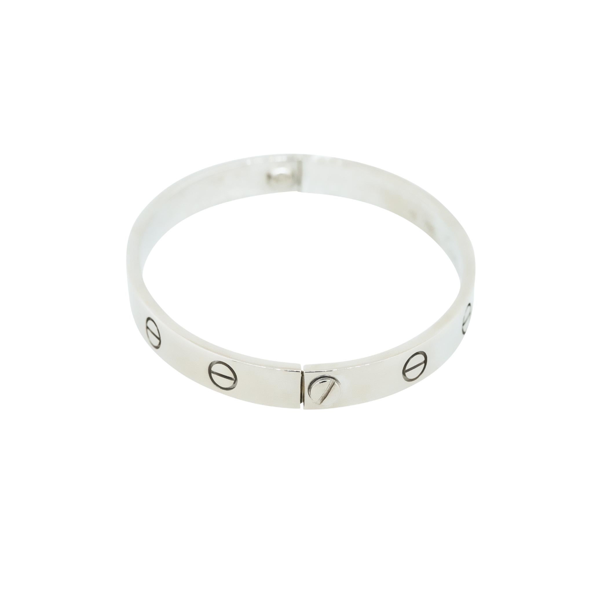 cartier love open bracelet