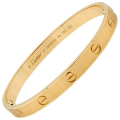 Cartier Love Bracelet 18 Karat Yellow Gold