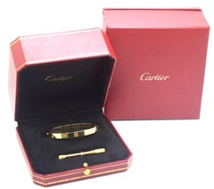 Cartier Love Bracelet 18 Karat Yellow Gold