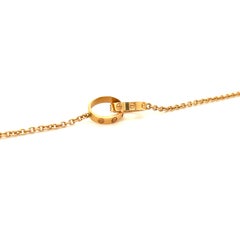 Cartier Love Bracelet 18k Pink Gold "Locked In Love"