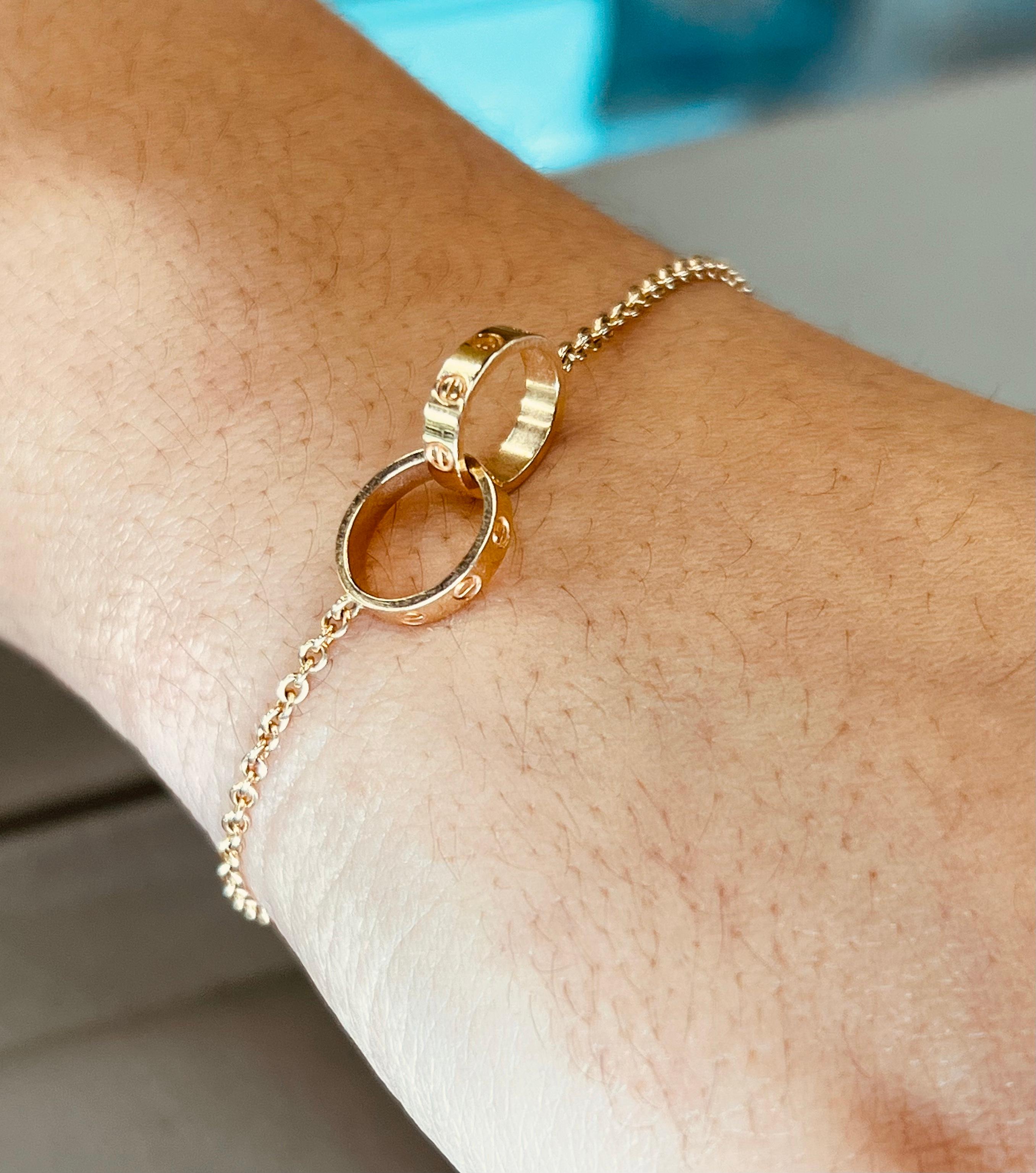 Cartier Love-Armband aus 18 Karat Roségold „Locked In Love“ 1