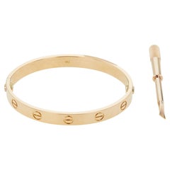 Cartier Love-Armband 18K RG Classic Modell Größe 16