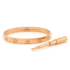 Cartier Love Bracelet 18K Rose Gold