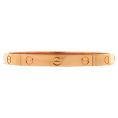 Cartier Love-Armband aus 18 Karat Roségold