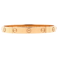 Cartier Love Bracelet 18k Rose Gold