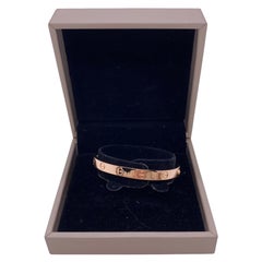 Bracelet LOVE de Cartier en or rose 18k Taille 16 Classic Mode