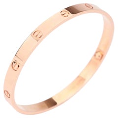 Cartier Love-Armband 18K Roségold Größe 16