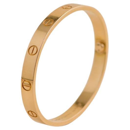 Cartier Love-Armband aus 18 Karat Roségold, Größe 17