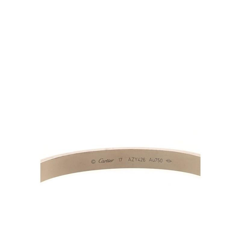 Women's or Men's Cartier Love Bracelet 18K White Gold