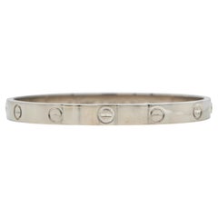 Cartier Bracciale dell'Amore in oro bianco 18 carati Taglia 17 Modello Classico