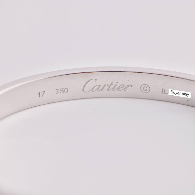 17 750 Cartier Crd 094835 Cartier Love Bracelet 19 750 CRD 094835
