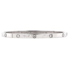 Cartier Love Bracelet 18K White Gold Small