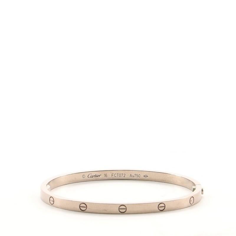 how many grams is the cartier love bracelet