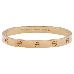 Cartier Love Bracelet 18K Yellow Gold New Style