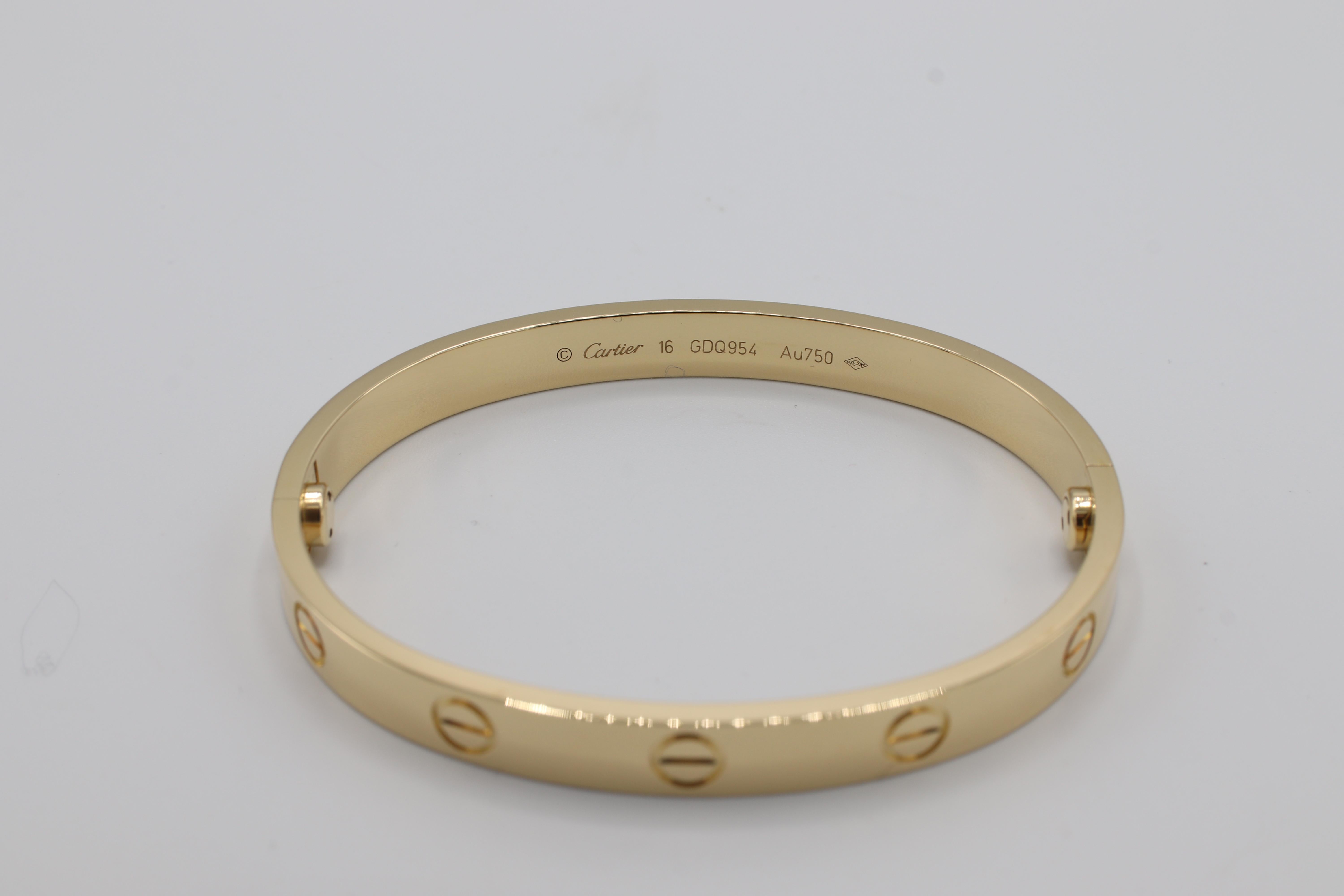 cartier love bracelet price