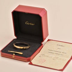 Cartier Love Bracelet 18k Yellow Gold