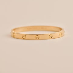 Cartier Love Bracelet 18k Yellow Gold Size 16