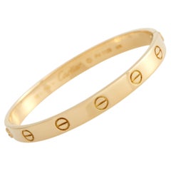 Cartier Love-Armband aus 18 Karat Gelbgold