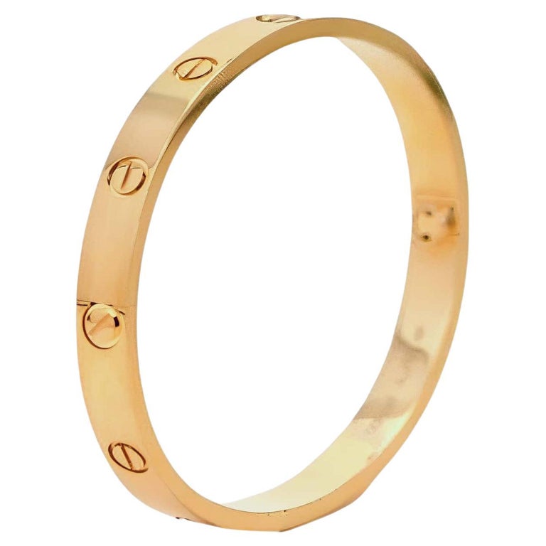 Cartier Love Bracelet 18k Yellow Gold at 1stDibs | golden bg, cartier love  bravelet, love bracelet cartier