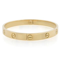 Cartier Love Bracelet 18k Yellow Gold Old Style