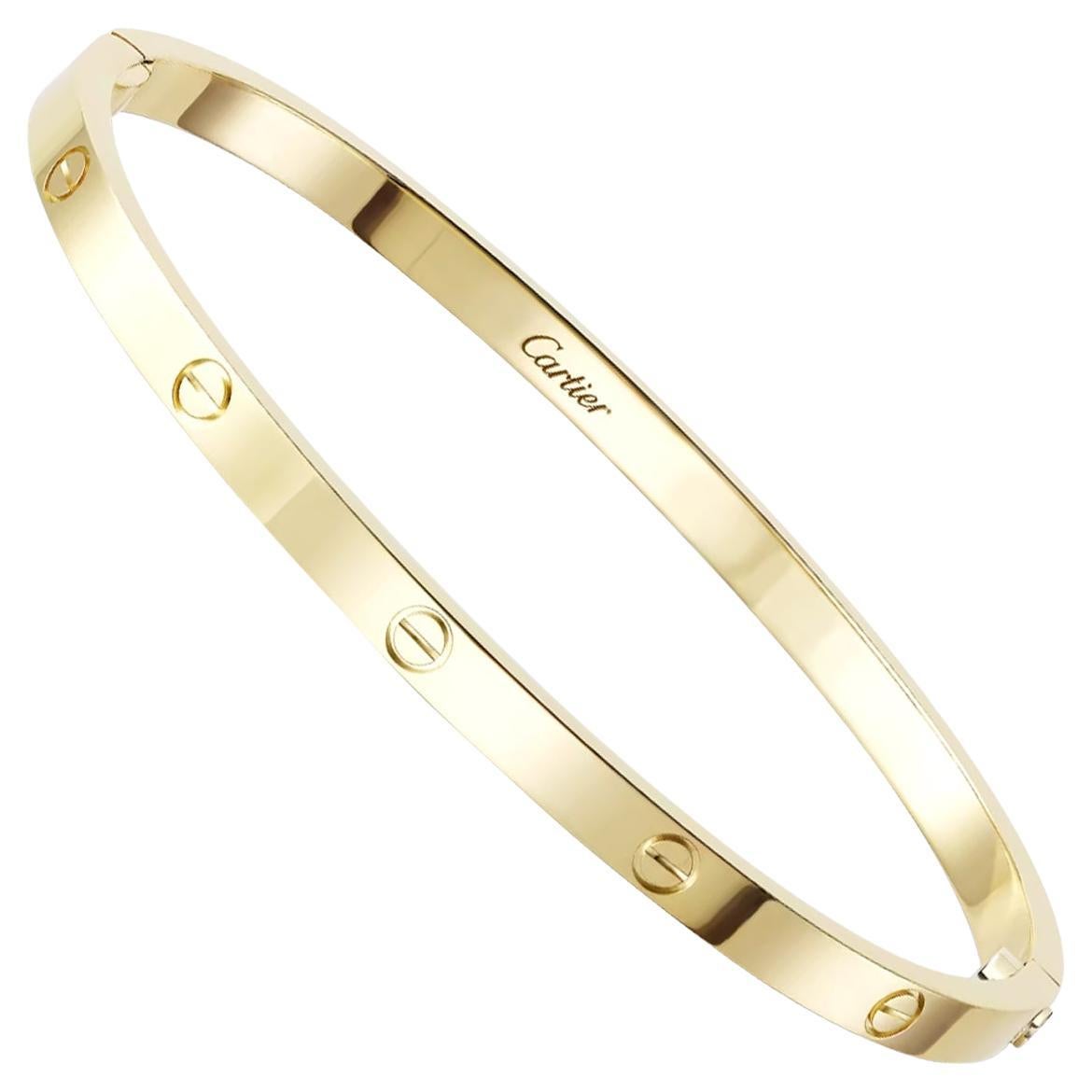 Cartier Love Bracelet Or Jaune 18K Taille 16 Petit Modèle