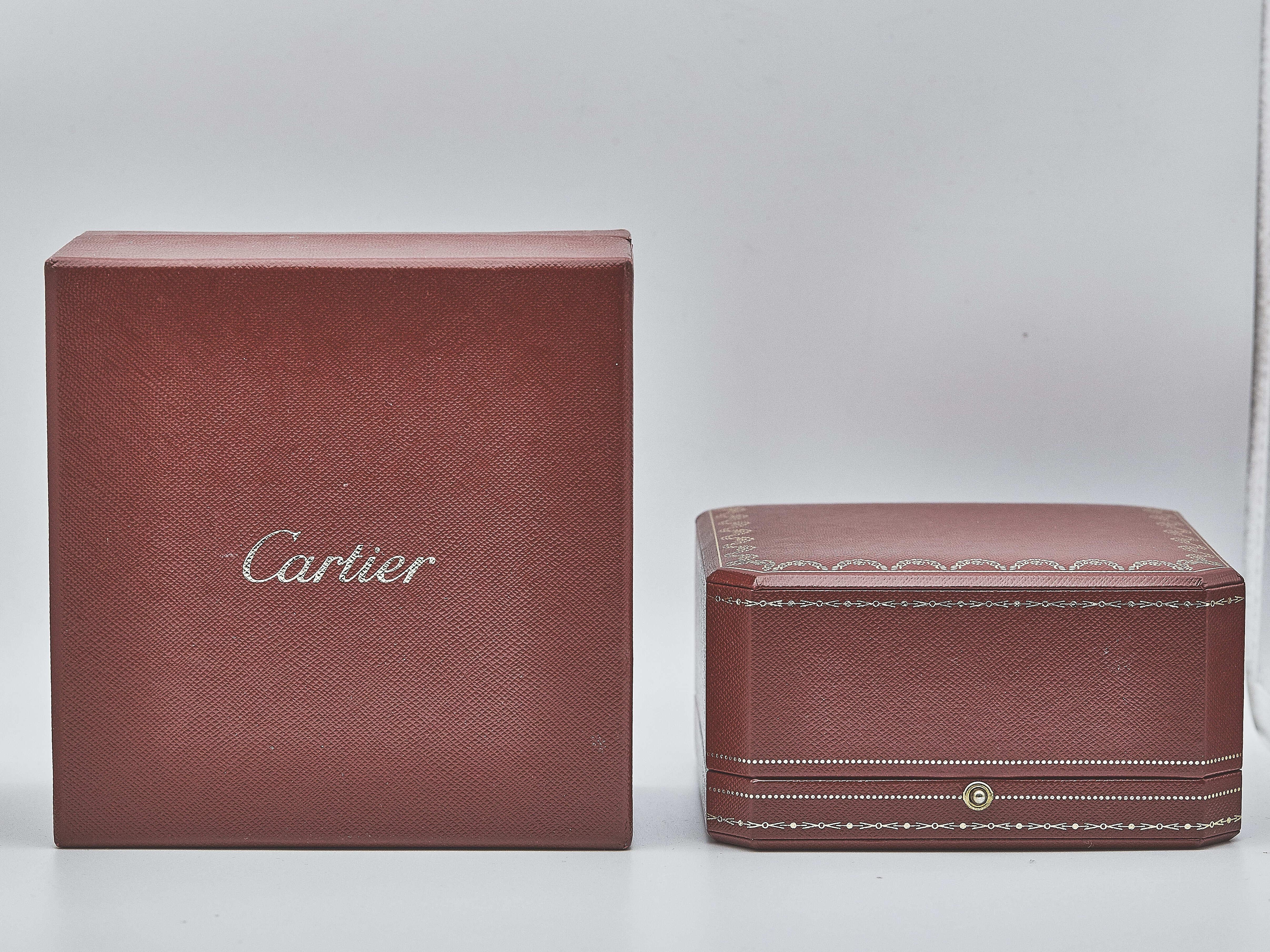 Cartier Love Bracelet 18K Yellow Gold Size 17 Classic Model 1
