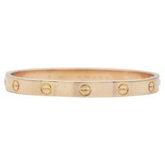 Cartier Liebesarmband 18K Gelbgold Größe 17 Classic Modell
