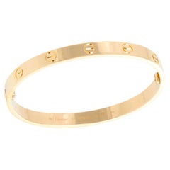 Cartier Bracelet Love en or jaune 18 carats, taille 17